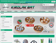 Tablet Screenshot of kirolakbat.com